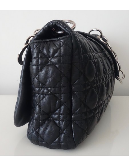 SAC DIOR RENDEZ-VOUS CUIR NOIR