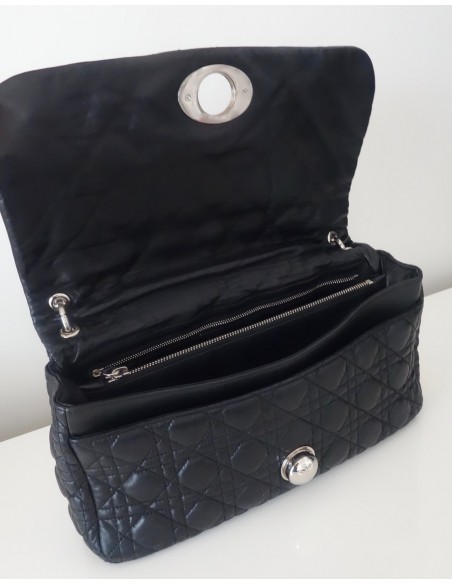 SAC DIOR RENDEZ-VOUS CUIR NOIR