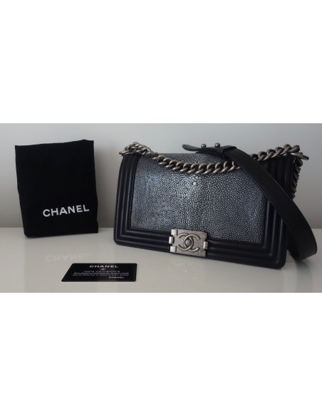 SAC CHANEL BOY GALUCHAT