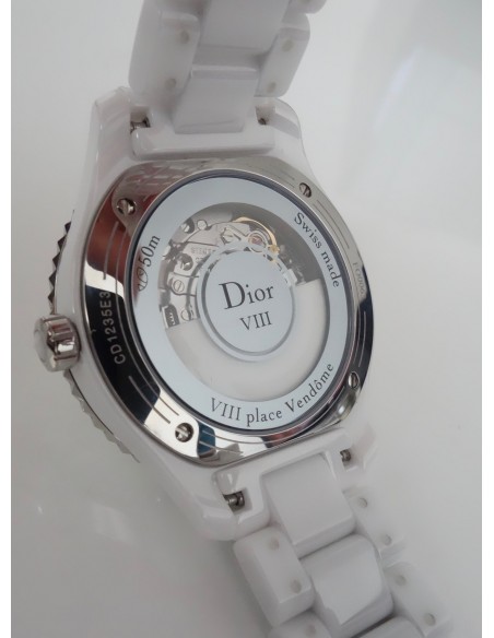 MONTRE DIOR VIII BLANCHE AUTOMATIQUE