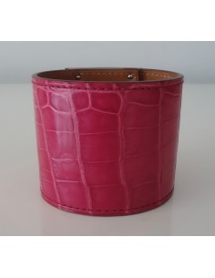 BRACELET HERMES EXTREME ALLIGATOR FUSCHIA 2