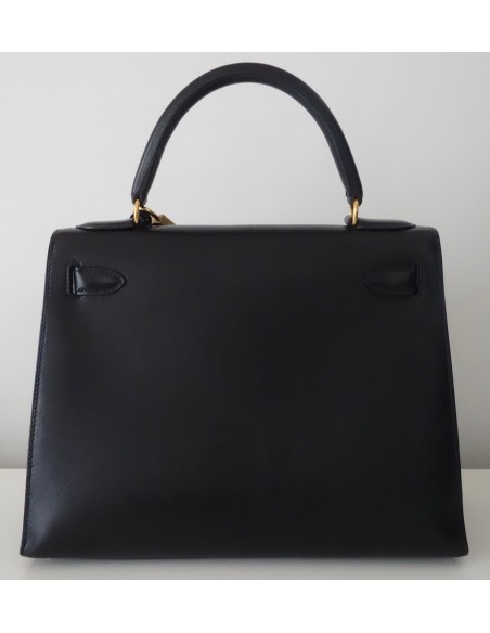 SAC HERMES KELLY 28 NOIR