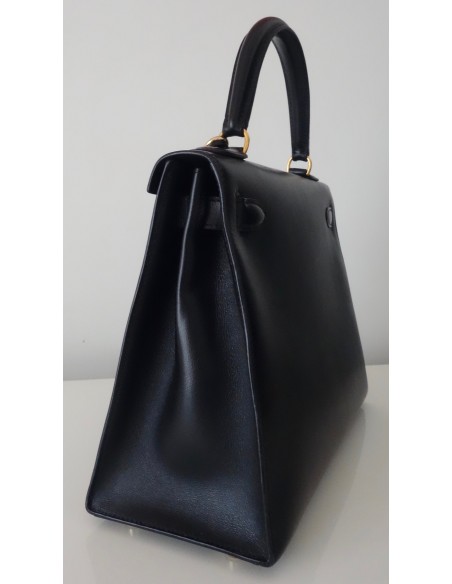 SAC HERMES KELLY 28 NOIR