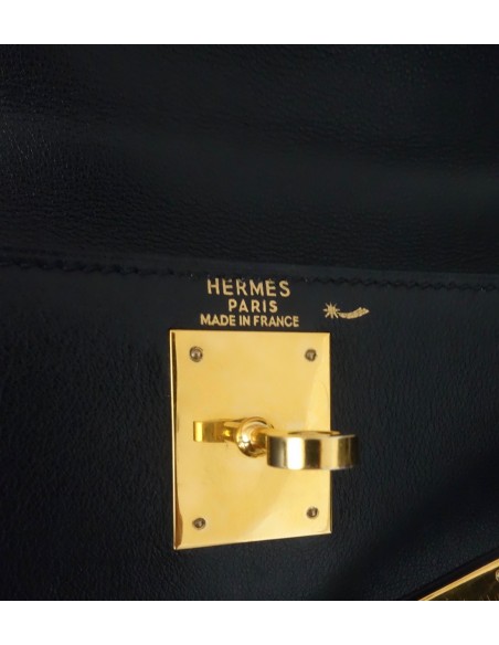 SAC HERMES KELLY 28 NOIR