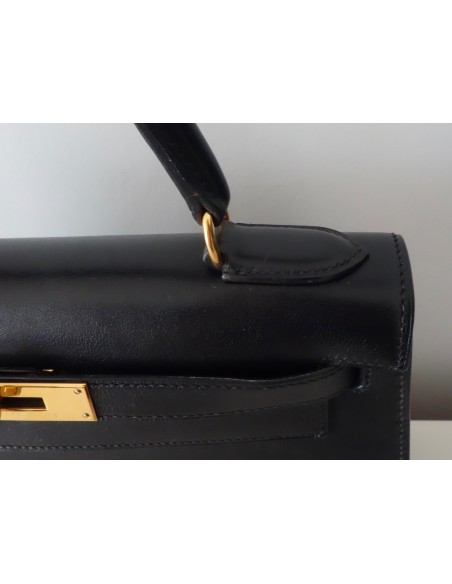 SAC HERMES KELLY 28 NOIR