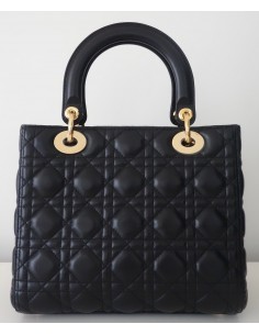 SAC LADY DIOR NOIR MEDIUM 2