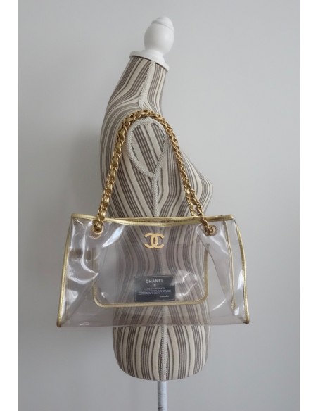 SAC CHANEL SHOPPING VINYL