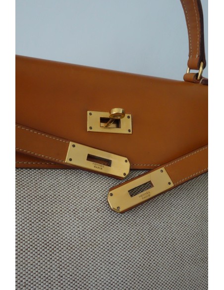 SAC HERMES KELLY BI-MATIERE