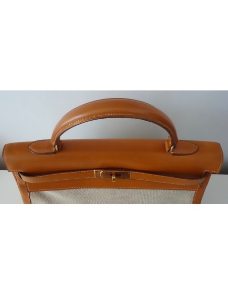 SAC HERMES KELLY BI-MATIERE