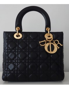 SAC LADY DIOR MEDIUM NOIR 2