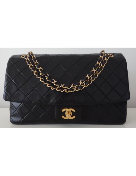 SAC CHANEL CLASSIQUE VINTAGE NOIR