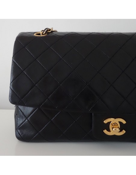 SAC CHANEL CLASSIQUE VINTAGE NOIR