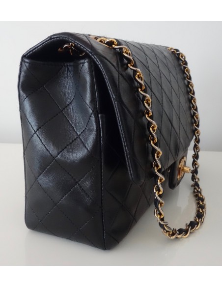 SAC CHANEL CLASSIQUE VINTAGE NOIR