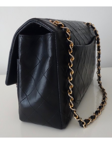 SAC CHANEL CLASSIQUE VINTAGE NOIR