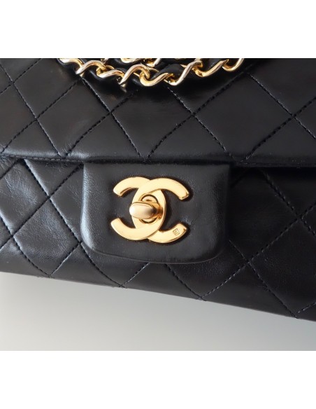 SAC CHANEL CLASSIQUE VINTAGE NOIR