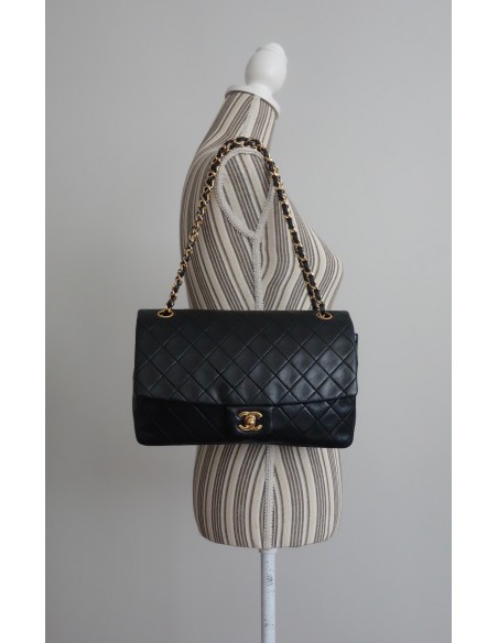 SAC CHANEL CLASSIQUE VINTAGE NOIR