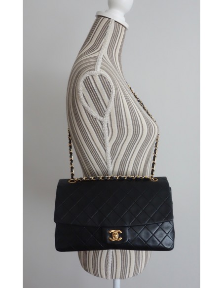 SAC CHANEL CLASSIQUE VINTAGE NOIR