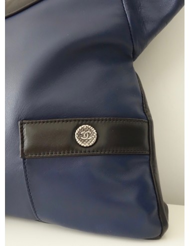 SAC CHANEL GIRL CUIR BLEU SAC CHANEL GIRL CUIR BLEU