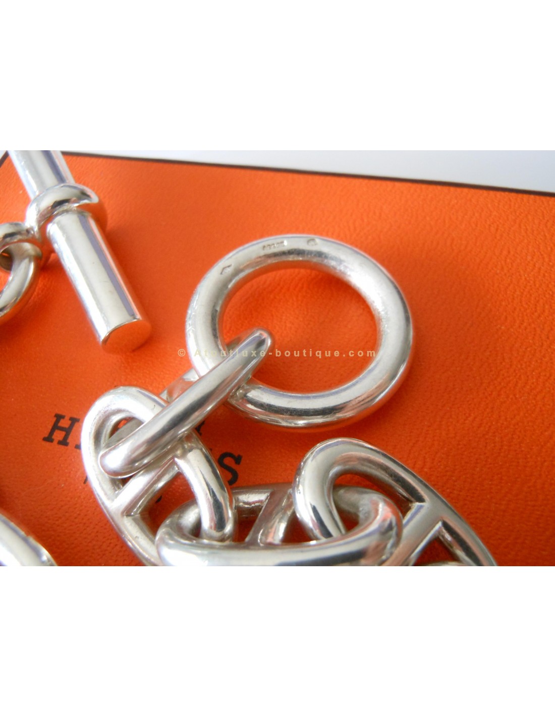 BRACELET HERMES CHAINE D'ANCRE TGM