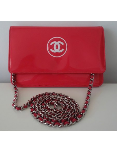 WALLET ON CHAIN CHANEL ROSE