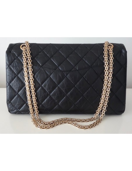 SAC CHANEL 2.55 NOIR JUMBO