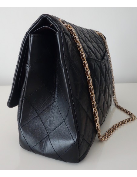 SAC CHANEL 2.55 NOIR JUMBO