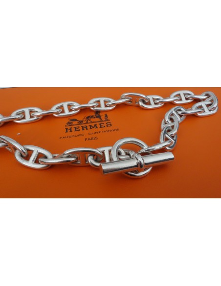 COLLIER HERMES CHAINE D'ANCRE GM