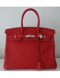 SAC HERMES BIRKIN ROUGE 2