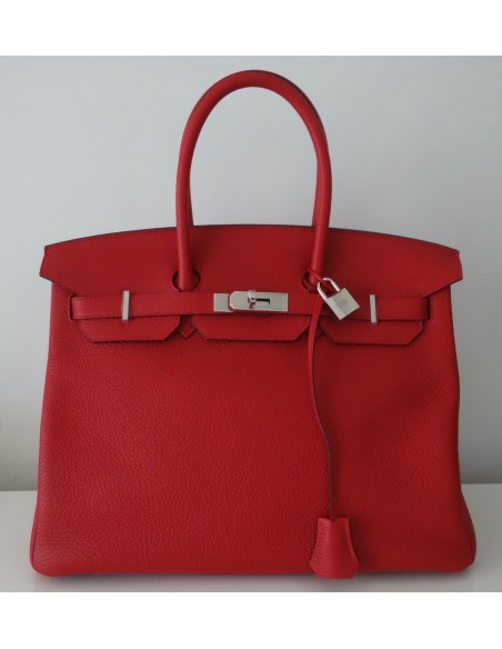 SAC HERMES BIRKIN ROUGE