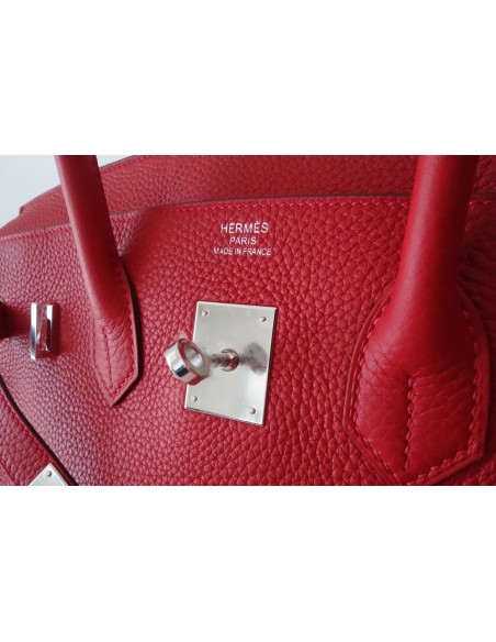 SAC HERMES BIRKIN ROUGE