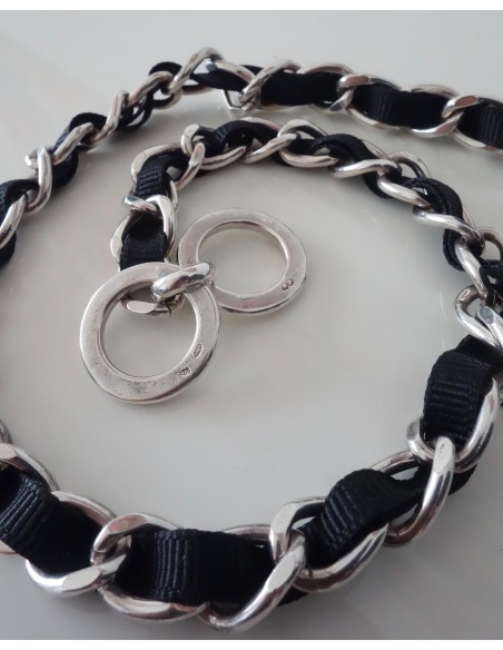 BRACELET CHANEL EN ARGENT