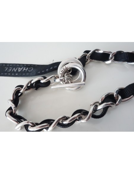 BRACELET CHANEL EN ARGENT