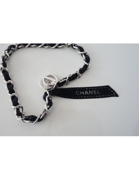 BRACELET CHANEL EN ARGENT