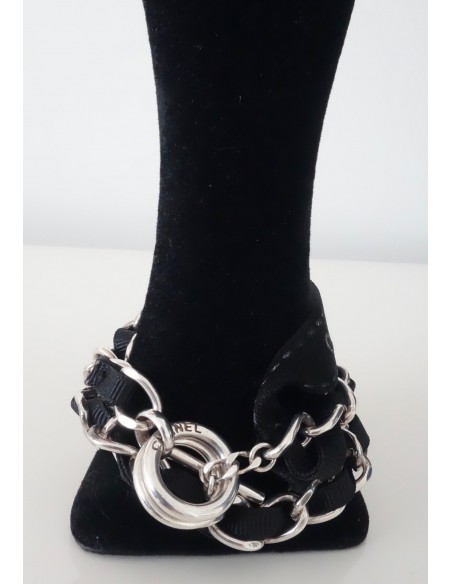 BRACELET CHANEL EN ARGENT