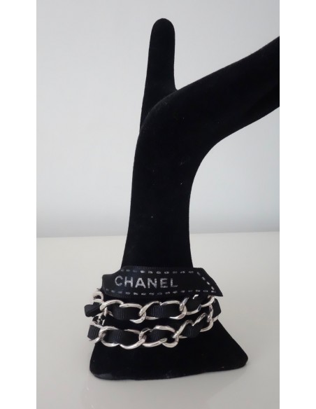 BRACELET CHANEL EN ARGENT