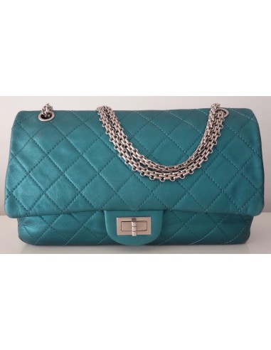SAC CHANEL 2.55 JUMBO VERT SAC CHANEL 2.55 JUMBO VERT