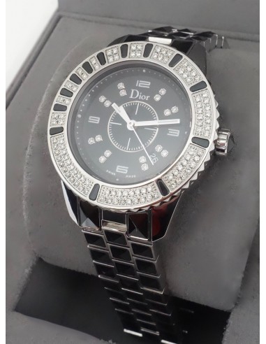 MONTRE DIOR CHRISTAL 33MM DIAMANTS