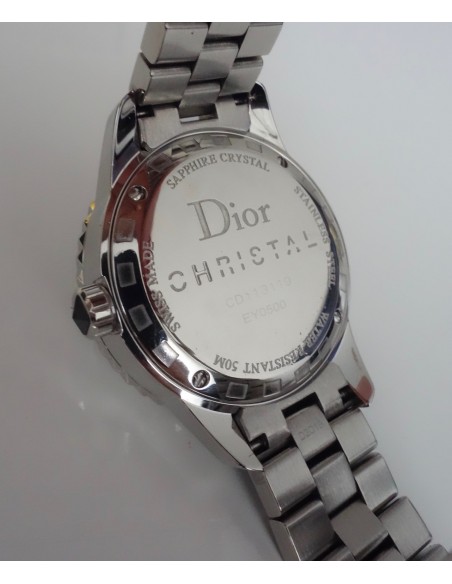 MONTRE DIOR CHRISTAL 33MM DIAMANTS