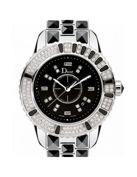 MONTRE DIOR CHRISTAL 33MM DIAMANTS