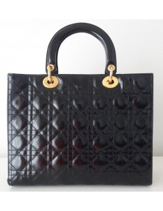 SAC LADY DIOR GRAND MODELE NOIR 2