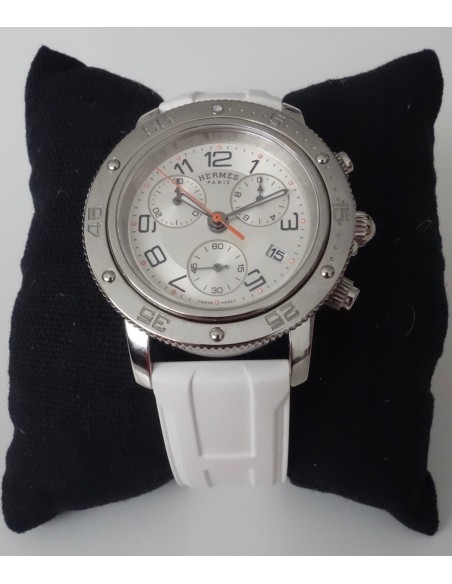 MONTRE HERMES CLIPPER CHRONO POUR DAME