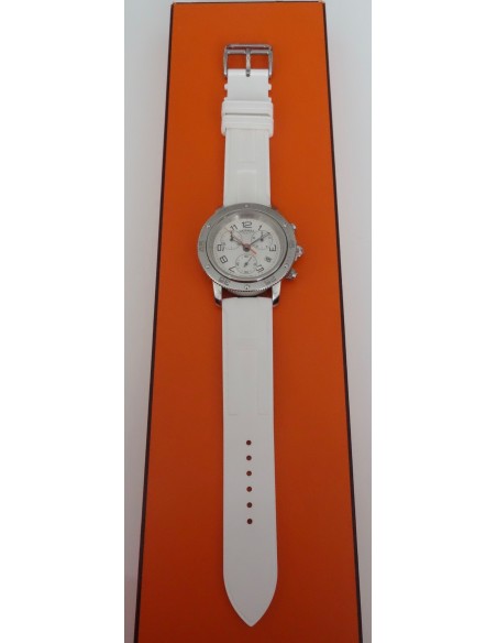 MONTRE HERMES CLIPPER CHRONO POUR DAME