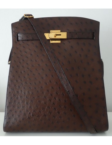 SAC HERMES KELLY SPORT AUTRUCHE