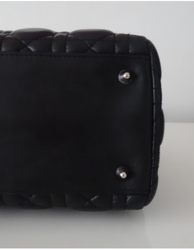 SAC LADY DIOR CUIR NOIR SAC LADY DIOR CUIR NOIR