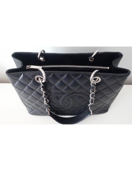 SAC CHANEL GRAND SHOPPING TOTE NOIR