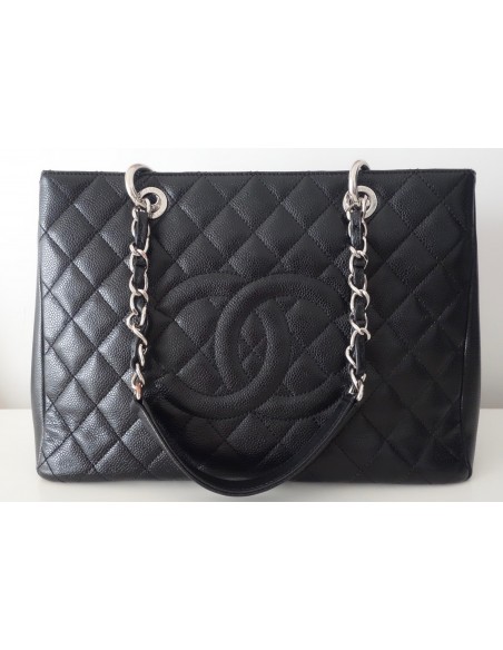 SAC CHANEL GRAND SHOPPING TOTE NOIR