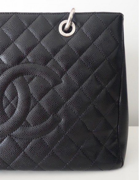 SAC CHANEL GRAND SHOPPING TOTE NOIR