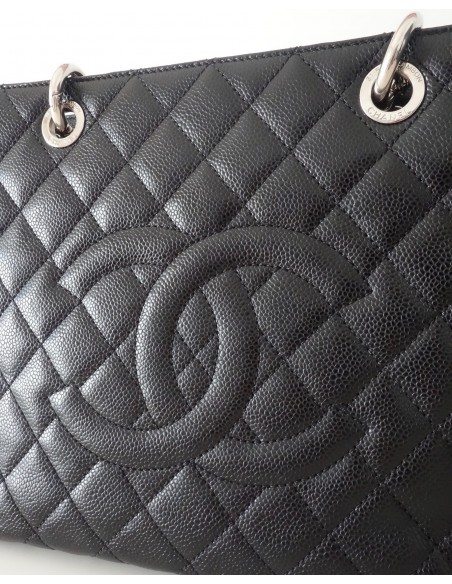 SAC CHANEL GRAND SHOPPING TOTE NOIR