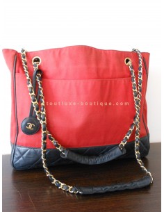 SAC CHANEL VINTAGE ROUGE