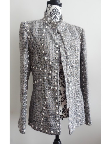 VESTE CHANEL TWEED MULTICOLORE